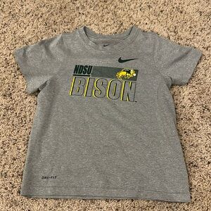 Nike Dri-fit kids NDSU Bison shirt